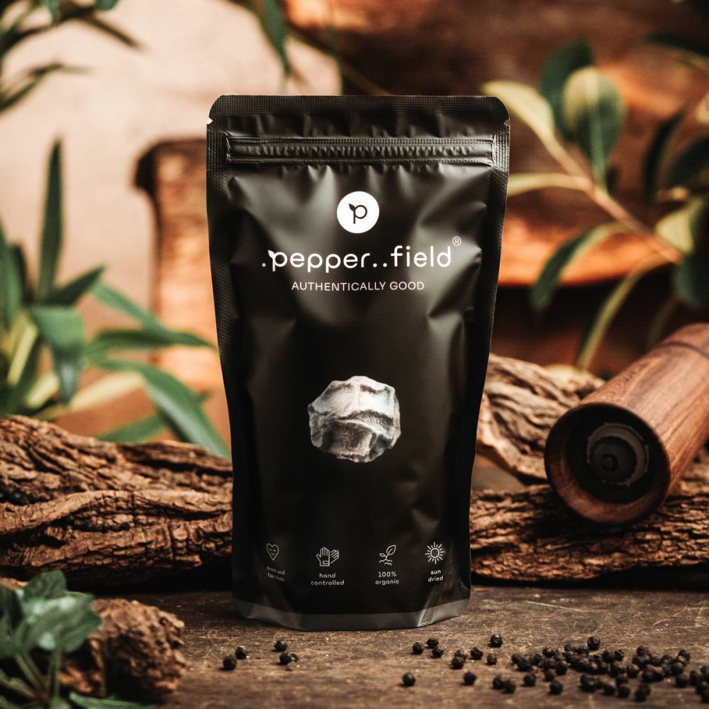Kampot black pepper - MAXI doypack 250g