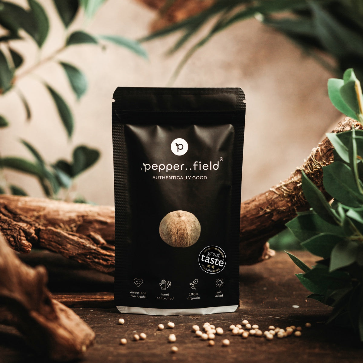Kampot white pepper - doypack 50g