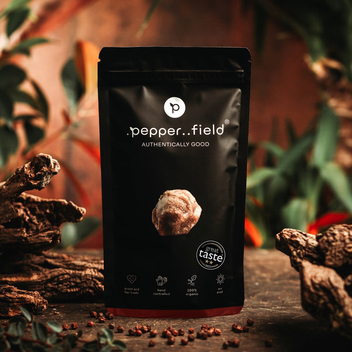 Kampotský pepř červený - MAXI doypack 100g
